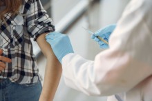 Personne se faisant vacciner 